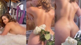 Demi Rose Topless White Thong Video Leaked