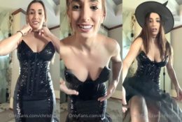 Christina Khalil Halloween Costume Haul Onlyfans Video Leaked