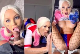ScarlettKissesXO Harley Quinn Cosplay Sextape Onlyfans Video Leaked