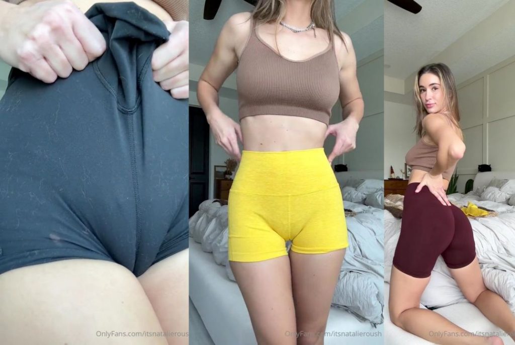 Natalie Roush Leggings & Shorts Try On Haul Onlyfans Video Leaked