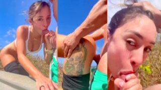 Veronica Perasso Outdoor Blowjob Fuck Onlyfans Video Leaked