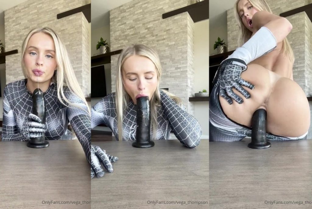 Vega Thompson Spider Girl Dildo Riding Onlyfans Video Leaked
