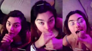 KittieBabyXXX POV Blowjob Facial Onlyfans Video Leaked