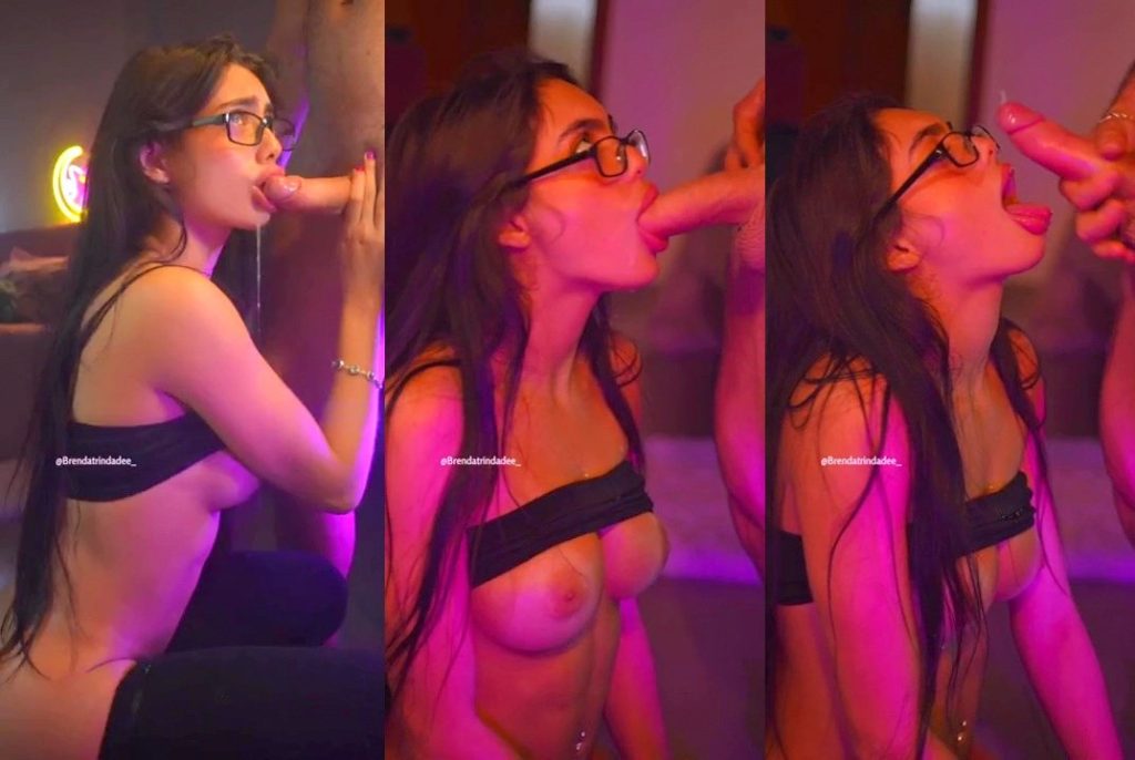 Brenda Trindade POV Quick Sloppy Blowjob & Facial Onlyfans Video