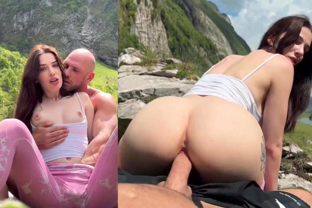 Reislin & Johnny Sins Hiking Creampie Onlyfans Video Leaked