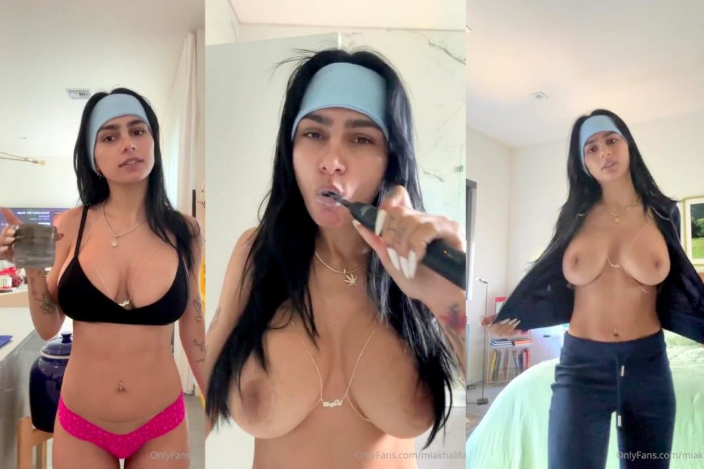 Mia Khalifa Naked Morning Naughty Coffee Onlyfans Video Leaked