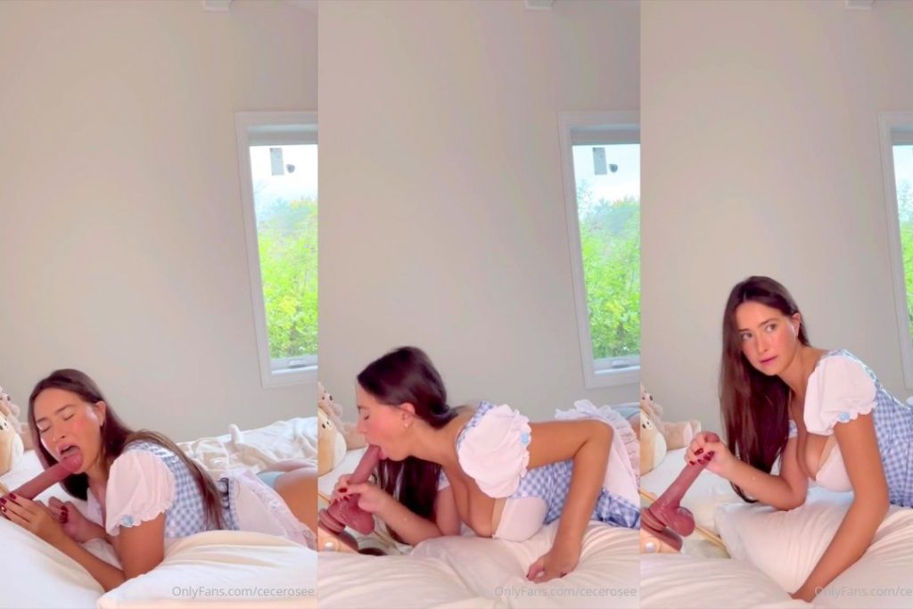 Cecilia Rose Dildo Sucking Ppv Onlyfans Video Leaked