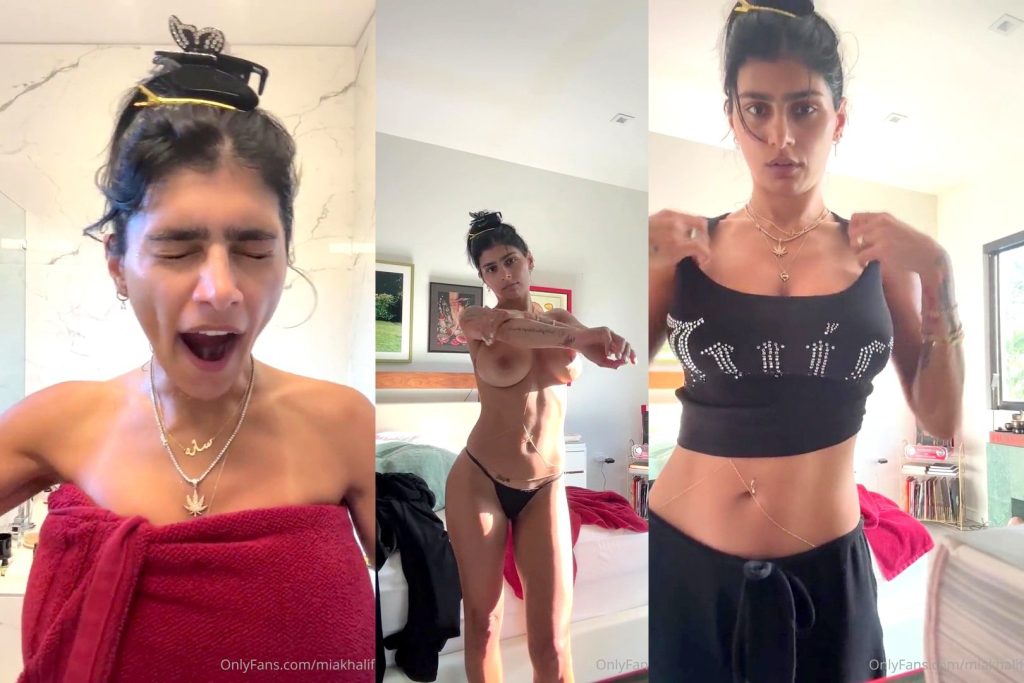 Mia Khalifa Getting Dressed In The Morning Onlyfans Video Leaked